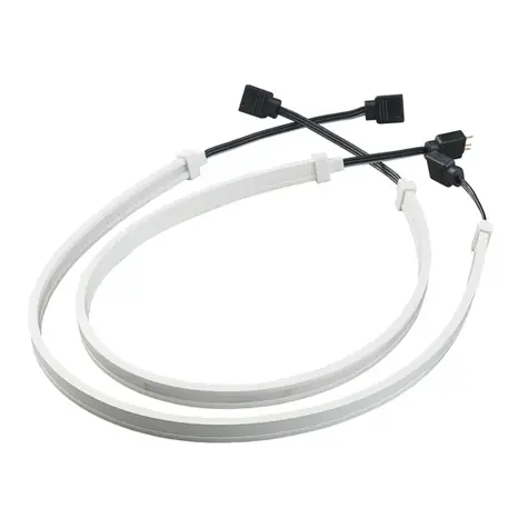 SilverStone LS04 bílá / ARGB Led pásek / 2ks / 4.5W