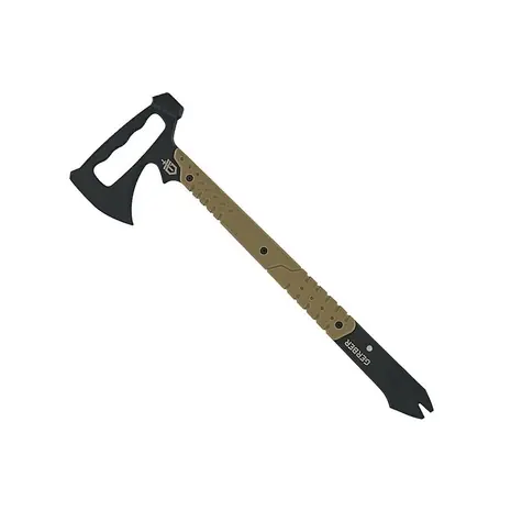 GERBER Downrange Tomahawk zeleno-černá / Outdorová sekera / délka 49 cm / hmotnost 860 g