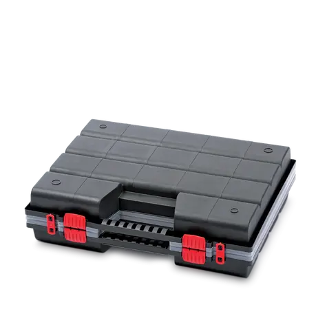 PROSPERPLAST Organizér NOR DUO černá / 49 x 39 x 13 cm 