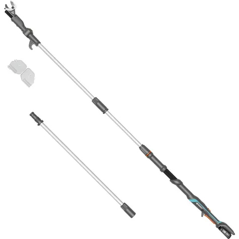 Gardena 14776-20 HighCut 360/18V P4A / Akumulátorový teleskopický odvětvovač / 18V / s Aku