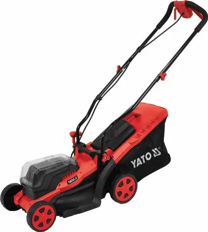 YATO YT-85221 / Aku sekačka na trávu / 34 cm / 35L / 18V / bez aku