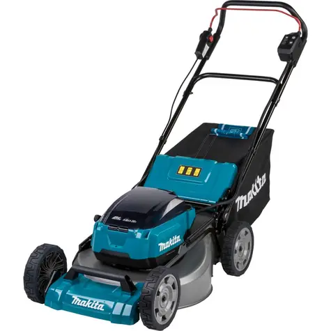 Makita DLM534Z / Aku Sekačka na trávu / 2x18V / záběr 53 cm / koš 70 l / bez Aku