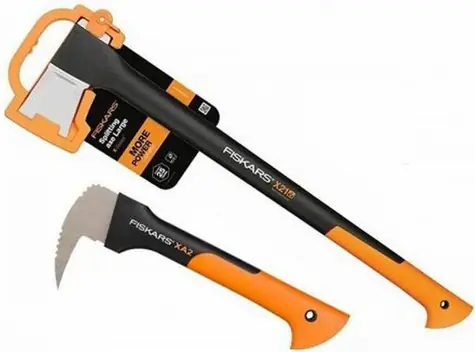Fiskars 1025438 Štípací sekera Fiskars X21 + sapina Sapina XA2