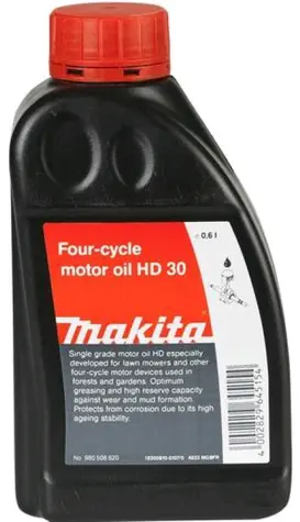 Makita 4-taktní motorový olej 600 ml HD30