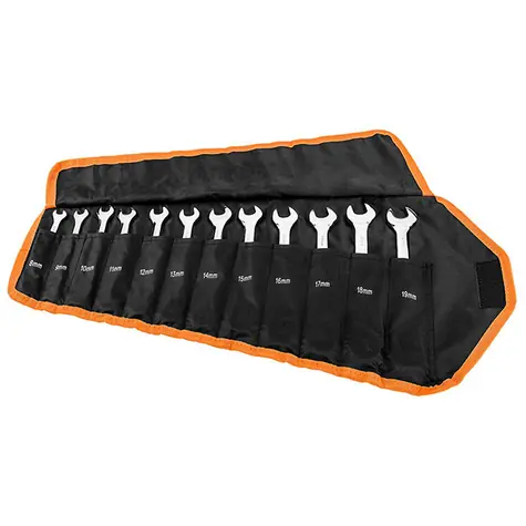 NEO TOOLS 09-345 / Sada klíčů / CrV ocel / měkký kufřík