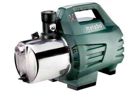 Metabo P 6000 INOX / Zahradní čerpadlo / 1300W / až 6000 L-h / tlak 5.5 bar / výtlačná výška 55 m 