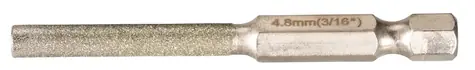 Makita D-73760 Kulatý bitový pilník na broušení řetězu motorové pily 4.8 mm / šestihran 1/4