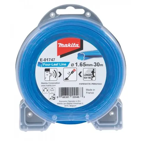 Makita E-01747 Struna nylonová speciální 1.65mm 30m modrá