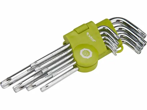 EXTOL-CRAFT Sada L-klíčů TORX T10-50 9ks