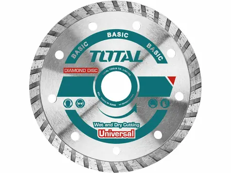 TOTAL-TOOLS TAC2132303 / Řezný kotouč turbo / 230 x 22.22 mm  