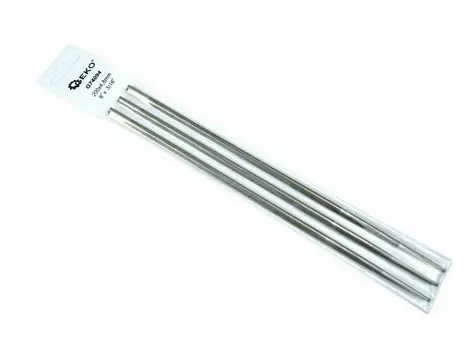 GEKO Pilník pilový na řetěz 200x4.8mm sada 3ks