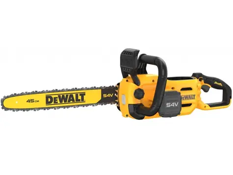 DeWalt DCMCS574N / Aku řetězová pila / 54V XR Flexvolt / Délka lišty 45 cm / Bez aku