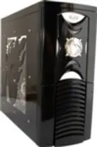 ACUTAKE ACU-SKY case / bez zdroje / ATX / průhledný bok / černý