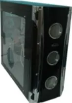 ACUTAKE ACU-SPHERE case / bez zdroje / ATX / průhledný bok