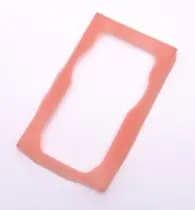 PRIMECOOLER Antivibrační podložka ATX zdroje červená