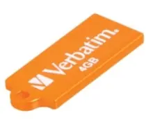 4GB Verbatim / Flash Disk / USB 2.0 / oranžový