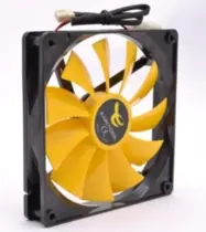 EXACTGAME ExactCool 140 / 140x140x25mm / 12V / černo - žlutý