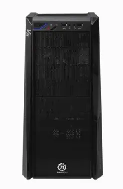 THERMALTAKE V6 BlacX Edition / MidiTower / bez zdroje / ATX / černý