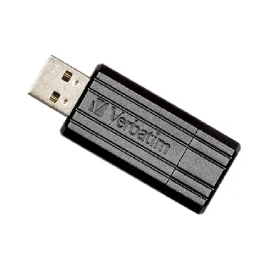 Verbatim Store 'n' Go PinStripe 64GB černá / Flash Disk / USB 2.0 / čtení: 10MBs / zápis: 4MBs