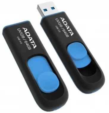 ADATA UV128 64GB / Flash Disk / USB 3.0 / modrá