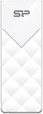 Silicon Power Ultima U03 / 16GB / Flash Disk / USB 2.0 / Bílý