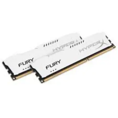 HyperX Fury White 8GB DDR3 1333MHz / 2x4GB KIT /  CL9 