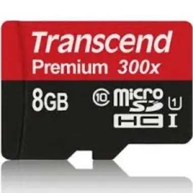 Transcend Micro SDHC 8GB / Micro SDHC / 8GB / Class 10 UHS-1 / 300x