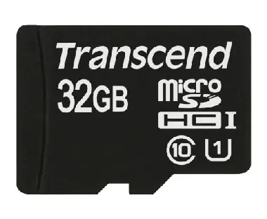 Transcend Micro SDHC 32GB (UHS-1) / Micro SDHC / 32GB / Class 10 UHS-1