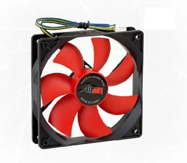 AIREN FAN RedWings120 Clever ventilátor / PWM / 120 x 120 x 25mm / 24.5dB / červená
