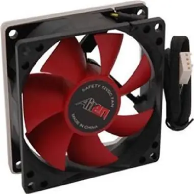 AIREN FAN RedWings92 Clever Deluxe ventilátor / PWM 4 pin / 92 x 92 x 25mm / 24.5 dB