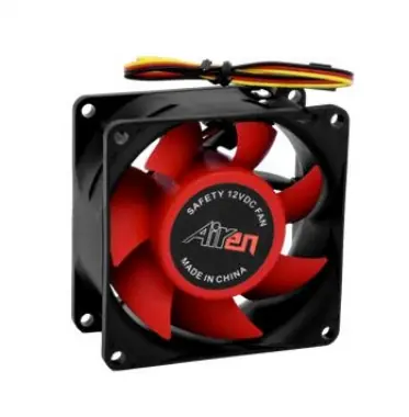 AIREN FAN RedWingsExtreme80H ventilátor / 80 x 80 x 38mm / 3500 RPM / 23.2 dB / extremně výkonný