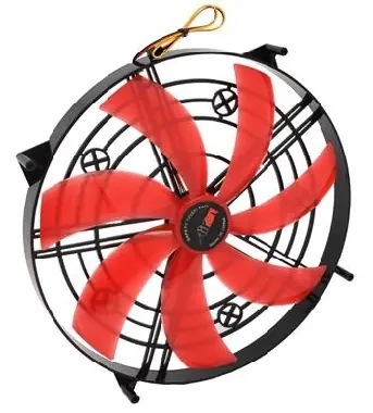 AIREN FAN RedWingsGiantExtreme 300 ventilátor červená / 300 x 300 x 30mm 
