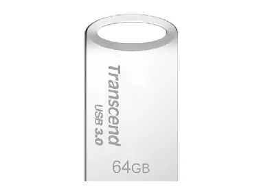 Transcend JetFlash 710S 64GB stříbrná / Flash disk / USB 3.2 Gen 1 - (USB-A 3.0)