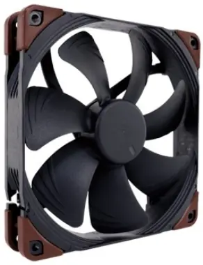 Noctua NF-A14 industrialPPC-2000 / 140 mm / SSO2 Bearing / 31.5 dB @ 2000 RPM / 182.5 m3h / 3-pin