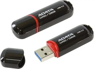ADATA UV150 128GB / Flash Disk / USB 3.0 / černá