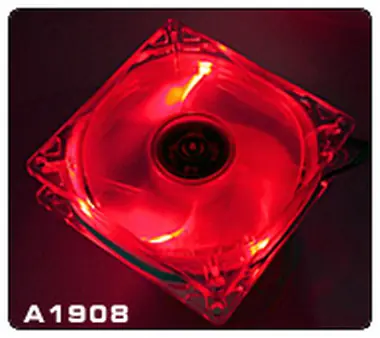 THERMALTAKE A1908 Thunderblade Red / Větráček 80x80x25mm / 21dB