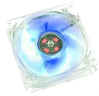 THERMALTAKE A2387 Transparent Blue Led FAN / sada ventilátorů 80x80x25 / 4ks