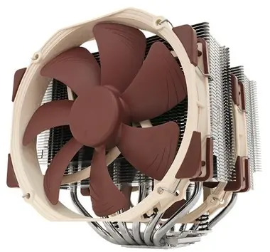 Noctua NH-D15 / 2x 140 mm / SSO2 Bearing / 24.6 dB @ 1500 RPM / 140.2 m3h / Intel + AMD