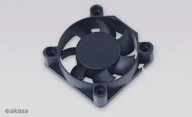 AKASA ventilátor DFS401012M 4cm, černý