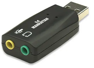 Manhattan zvuková karta / Hi-Speed USB / 3-D
