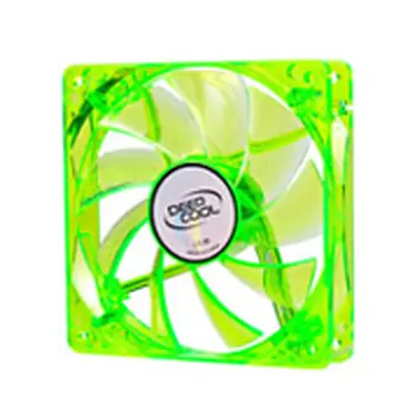 DEEPCOOL XFAN 120U G/B CASE FAN / chlazení pro CASE / 120x120x25mm / zelený