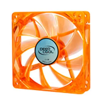 DEEPCOOL XFAN 120U O/G CASE FAN / chlazení pro CASE / 120x120x25mm / oranžový