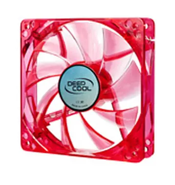 DEEPCOOL XFAN 120U R/R CASE FAN / chlazení pro CASE / 120x120x25mm / červený