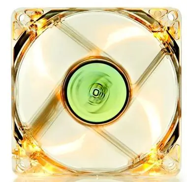 DEEPCOOL XFAN 80L/Y CASE FAN / chlazení pro CASE / 80x80x25mm / žlutý