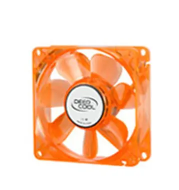 DEEPCOOL XFAN 80U O/G CASE FAN / chlazení pro CASE / 80x80x25mm / oranžový