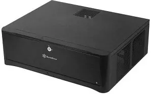 SILVERSTONE SST-GD06B Grandia / HTPC / mini-DTX, mini-ITX / SFX 300W / USB 3.0 / černá