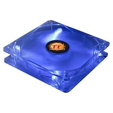THERMALTAKE  AF0029 Thunderblade Fan / 80x80 / LED / Blue / 2000RPM / kluzné ložisko / modrá LED