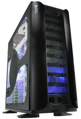 THERMALTAKE VA8003BWS ARMOR SUPERTOWER / BigTower / Bez zdroje / průhledná bočnice / E-ATX, ATX / černá
