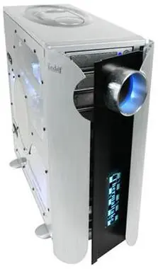 THERMALTAKE VA9003SWA KANDALF SUPERTOWER / BigTower / Bez zdroje / průhledná bočnice / E-ATX, ATX, BTX / stříbrná