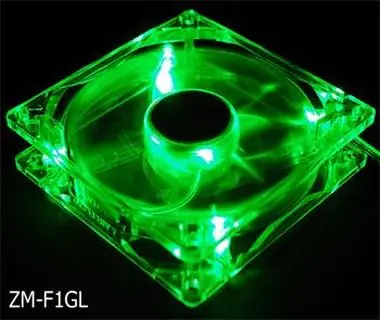 ZALMAN ZM-F1GL Green LED / 80mm / 18-30dB